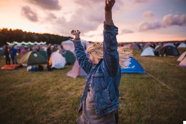 Les meilleurs festivals avec une aire de camping